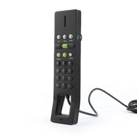 Noise Reduction Black USB VoIP Telephone for Skype