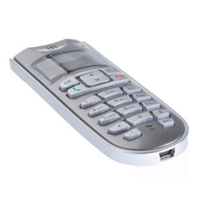 Silver LCD Dot USB Skype Telephone