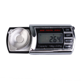 Simple Operation Transparent Plastic Cover Mini Digital Carat Scale