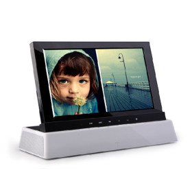 Mini USB Port Folding 7" Digital Photo Frame with Remote Controller