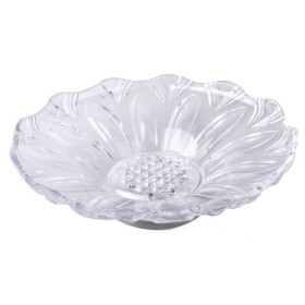 Shatter-resistant Transparent Solid Thickened Colorful Plate