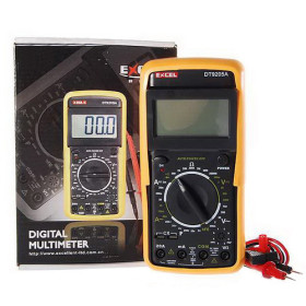Low Battery Indication 2.7" LCD Digital Multimeter with Silicone Case