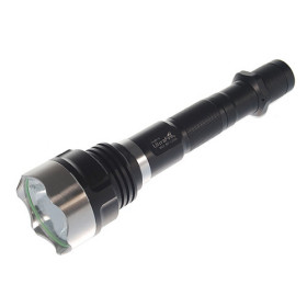 MCU WF-1200L SSC P7-C 3-Mode 900 Lumens LED Flashlight with Assault Crown - Black
