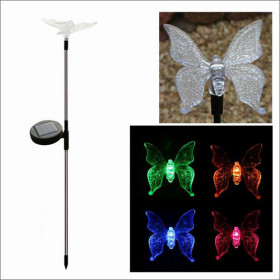 Color Changing Polyresin & Plastic Solar LED Garden Light  Color Changing Polyresin & Plastic Solar LED Garden Light