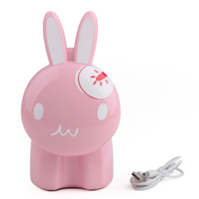 Lucky Rabbit Touchable Energy-Saving Lamp Pink LED Lights