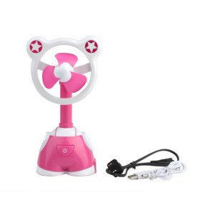 Small Pants Portable Pink USB Fan