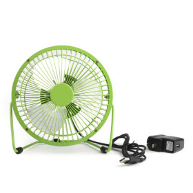 Green Amiability 6" Inch USB Mini Fan For Summer