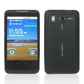 Black 4.0 Inch Capacitive Multi-touch Screen GPS Smartphone With Android 2.2 OS