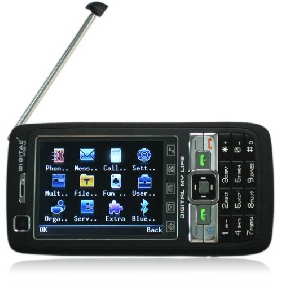 Touch Screen Quad Band Dual Card TV Cell Phones Support 3D Sound Support GPRS + WAP