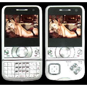 Unique Swivel Design Cellular Phone Support WiFi + TV Funtion - 12.1 Mega Pixels