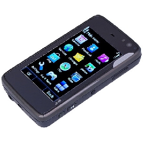 Quad Band QWERTY Keypad Slide Cell Phone - Touch Screen + Dual Camera