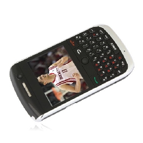 Black Keypad TV QWERTY Cell Phone Support WIFI and JAVA