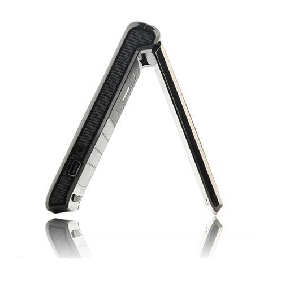 Dual Screen Dual Camera Quad Band Flip Cell Phone - TV + Dual SIM + Flashlight