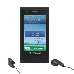 3.0 Inch Touch Screen WIFI Dual IMEI Dual SIM Quadband Mobile Phone