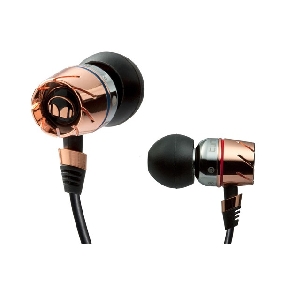 Fashion Gold Turbocharged Costly 3.5MM Portable Media Earphone
