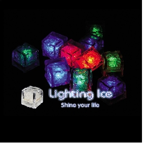 LED Ice Cube for Wedding Bar Champagne Tower