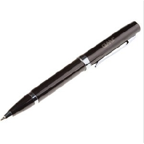 Black Pen Shape Rechargeable Li-battery Digital Voice Recorders