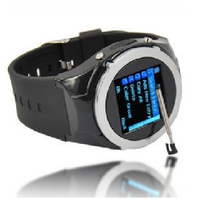 Black With Bluetooth Fashion Casual Watch Cell Phones