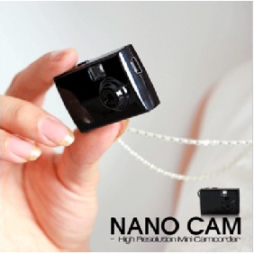 Black Mini With TF Card Digital Cameras